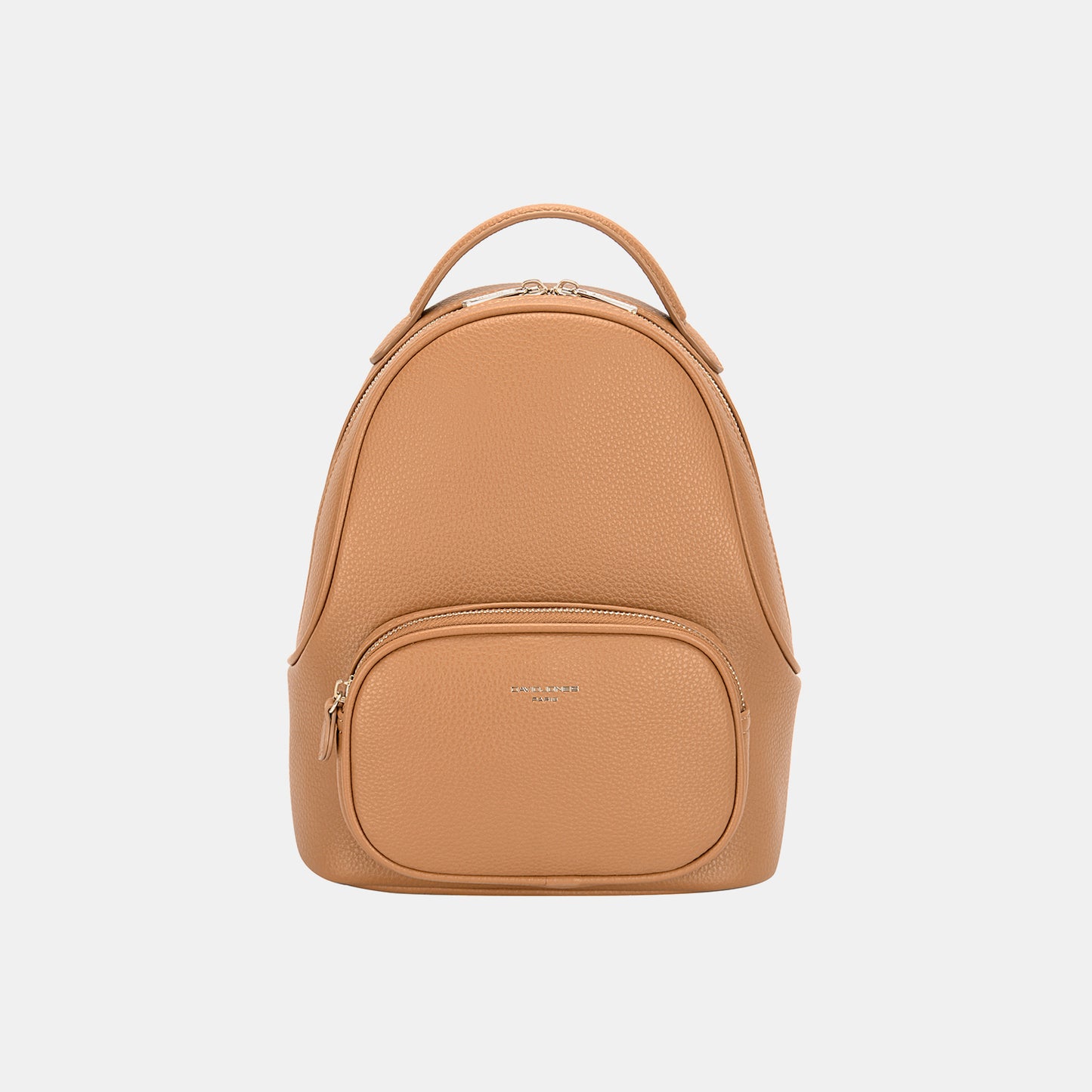 David Jones PU Leather Handle Backpack