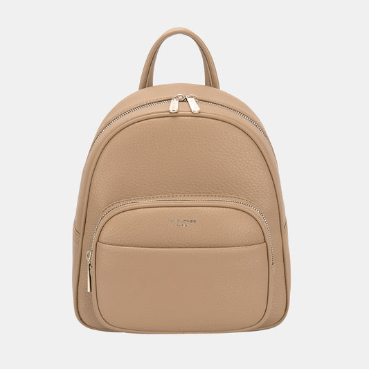 David Jones PU Leather Backpack Bag