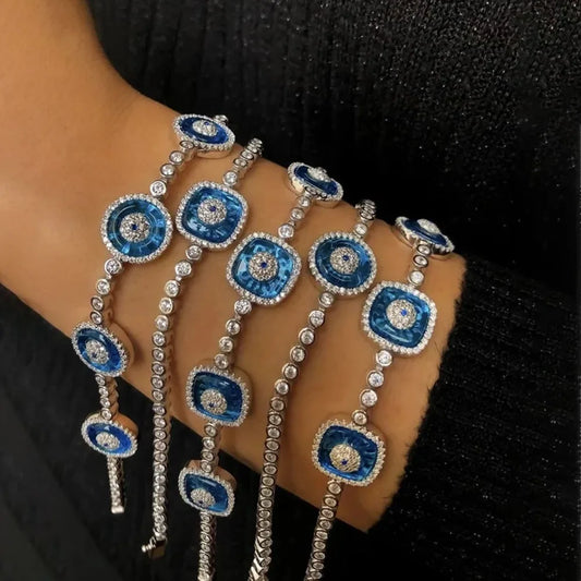 Turkey Evil Eye Bracelet Tennis Bracelet