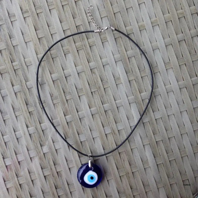 Trendy Eye Necklace Turkey Blue Eye Niche for Evil Eye Necklace Turkish Blue Eye for Couples Daily Wear